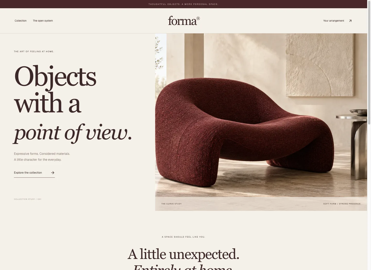 Forma: application interface